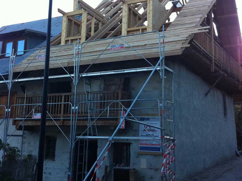 Rénovation de chalet Gap